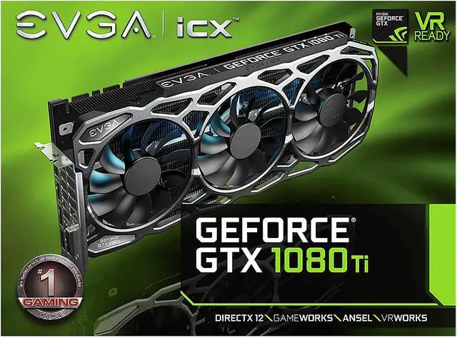 Alt view image 7 of 7 - EVGA GeForce GTX 1080 Ti FTW3 ELITE GAMING BLACK, 11G-P4-6796-K2, 11GB GDDR5X, iCX Technology - 9 Thermal Sensors & RGB LED G/P/M