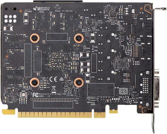 Alt view image 4 of 8 - EVGA GeForce GTX 1050 SC GAMING, 03G-P4-6153-KR, 3GB GDDR5, ACX 2.0 (Single Fan)