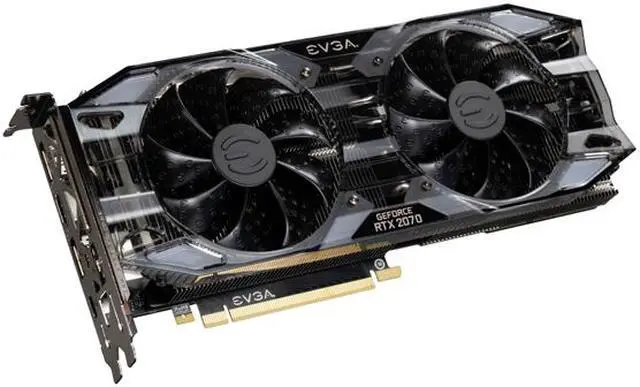 Alt view image 3 of 8 - EVGA GeForce RTX 2070 XC GAMING, 08G-P4-2172-KR, 8GB GDDR6, Dual HDB Fans & RGB LED