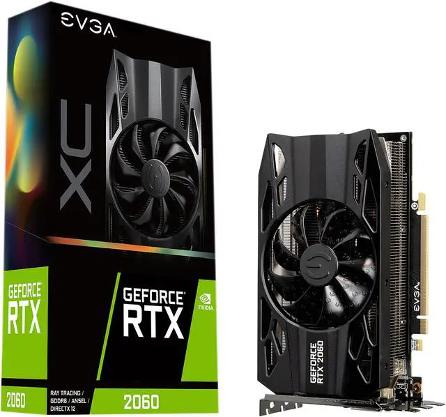 Alt view image 7 of 8 - EVGA GeForce RTX 2060 XC GAMING, 6GB GDDR6, HDB Fan Graphics Card 06G-P4-2063-KR