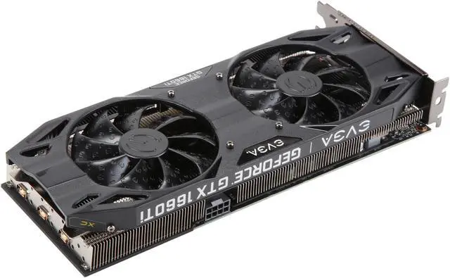 Alt view image 5 of 6 - EVGA GeForce GTX 1660 Ti XC Ultra GAMING, 06G-P4-1267-KR, 6GB GDDR6, HDB Fan