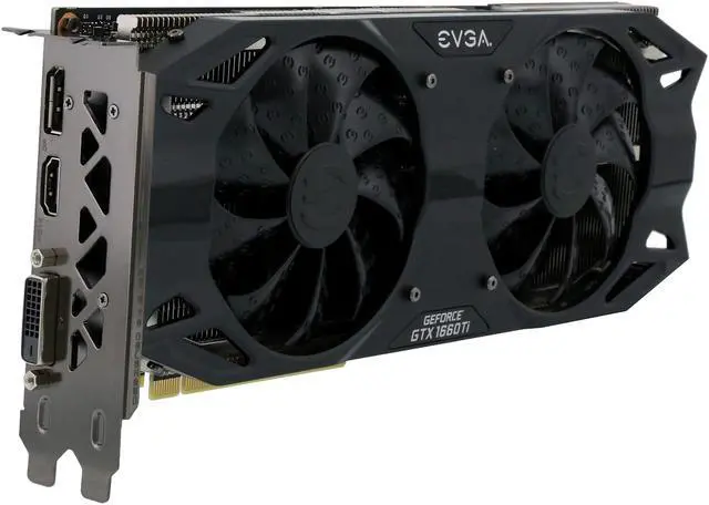 EVGA GeForce GTX 1660 Ti XC Ultra GAMING, 06G-P4-1267-KR, 6GB