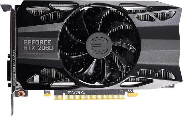 Alt view image 4 of 7 - EVGA GeForce RTX 2060 GAMING, 06G-P4-2060-KR, 6GB GDDR6, HDB Fan