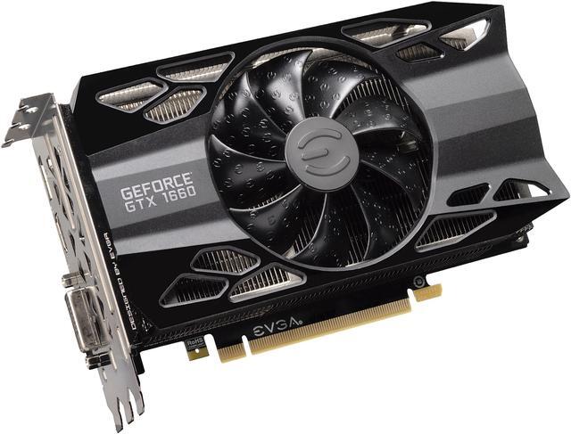 Alt view image 2 of 8 - EVGA GeForce GTX 1660 XC Black GAMING, 06G-P4-1161-KR, 6GB GDDR5, HDB Fan