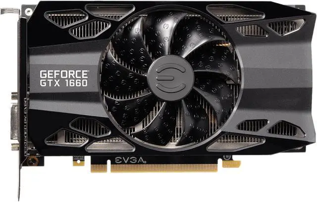 Alt view image 2 of 9 - EVGA GeForce GTX 1660 XC GAMING, 06G-P4-1163-KR, 6GB GDDR5, HDB Fan
