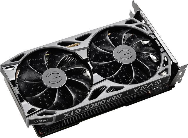 Alt view image 6 of 9 - EVGA GeForce GTX 1660 SC ULTRA GAMING, 06G-P4-1067-KR, 6GB GDDR5, Dual Fan, Metal Backplate