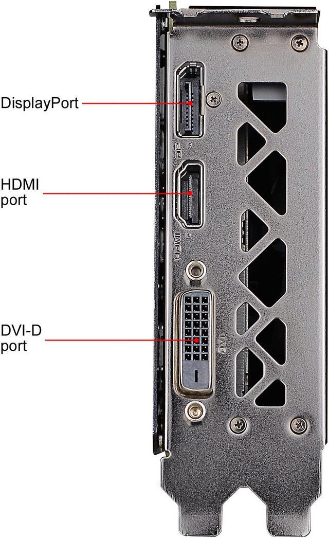 Alt view image 5 of 9 - EVGA GeForce GTX 1660 SC ULTRA GAMING, 06G-P4-1067-KR, 6GB GDDR5, Dual Fan, Metal Backplate