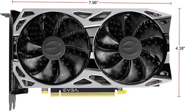 Alt view image 4 of 9 - EVGA GeForce GTX 1660 SC ULTRA GAMING, 06G-P4-1067-KR, 6GB GDDR5, Dual Fan, Metal Backplate