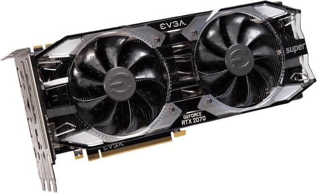 Alt view image 2 of 9 - EVGA GeForce RTX 2070 SUPER XC ULTRA GAMING, 08G-P4-3173-KR, 8GB GDDR6, Dual HDB Fans, RGB LED, Metal Backplate