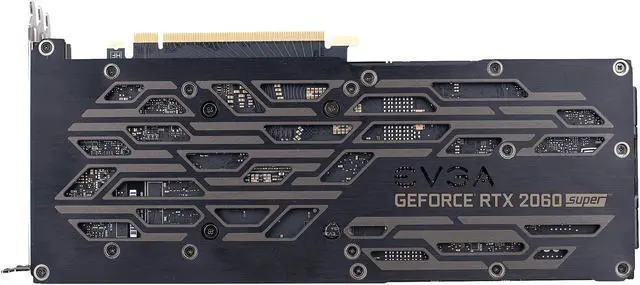 Alt view image 5 of 5 - EVGA GeForce RTX 2060 SUPER XC ULTRA GAMING, 08G-P4-3163-KR, 8GB GDDR6, Dual HDB Fans, RGB LED, Metal Backplate