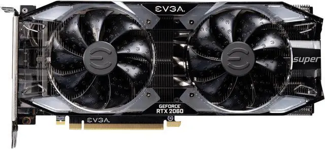 Alt view image 2 of 5 - EVGA GeForce RTX 2060 SUPER XC GAMING, 08G-P4-3162-KR, 8GB GDDR6, Dual HDB Fans, RGB LED, Metal Backplate