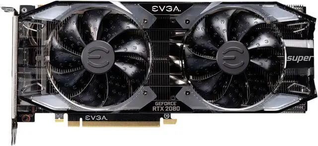 Alt view image 3 of 8 - EVGA GeForce RTX 2080 SUPER XC GAMING Video Card, 08G-P4-3182-KR, 8GB GDDR6, RGB LED, Metal Backplate