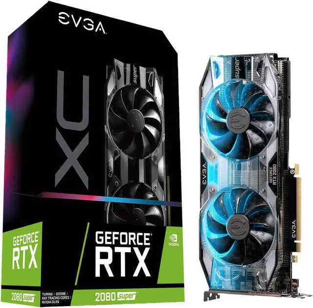 Alt view image 8 of 8 - EVGA GeForce RTX 2080 SUPER XC GAMING Video Card, 08G-P4-3182-KR, 8GB GDDR6, RGB LED, Metal Backplate