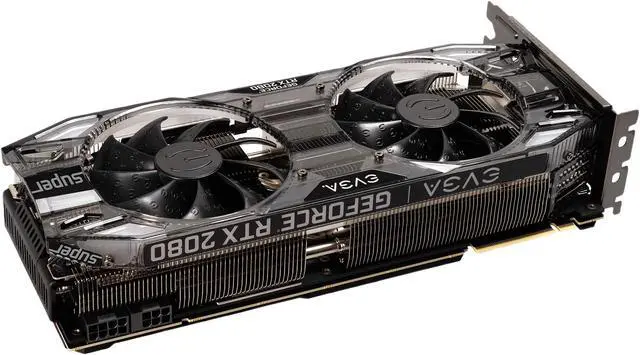 Alt view image 5 of 8 - EVGA GeForce RTX 2080 SUPER XC ULTRA GAMING Video Card, 08G-P4-3183-KR, 8GB GDDR6, RGB LED, Metal Backplate