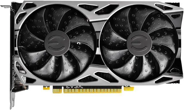 Main image of EVGA GeForce GTX 1650 SC ULTRA BLACK GAMING Video Card, 04G-P4-1055-KR, 4GB GDDR5, Dual Fan, Metal Backplate