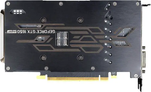 Alt view image 5 of 7 - EVGA GeForce GTX 1650 SUPER SC ULTRA GAMING Video Card, 04G-P4-1357-KR, 4GB GDDR6, Dual Fan, Metal Backplate