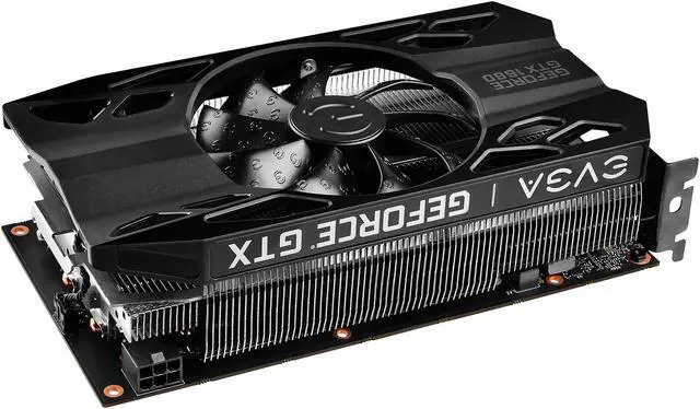 Alt view image 4 of 7 - EVGA GeForce GTX 1660 BLACK GAMING Video Card, 06G-P4-1160-KR, 6GB GDDR5, Single Fan