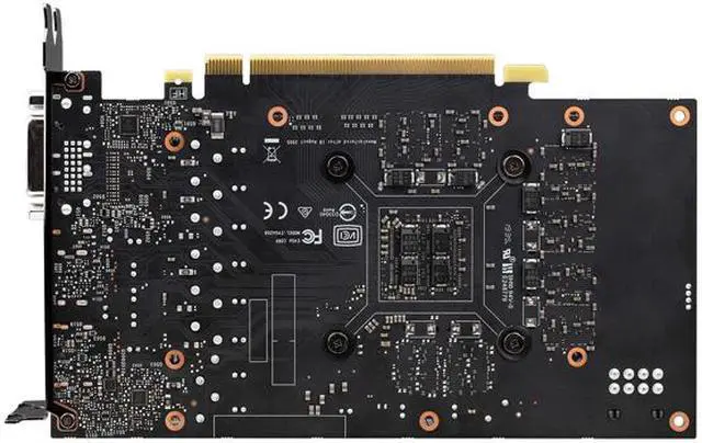 Alt view image 5 of 7 - EVGA GeForce GTX 1660 SUPER BLACK GAMING Video Card, 06G-P4-1061-KR, 6GB GDDR6, Single Fan