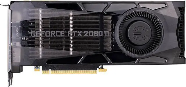 Alt view image 2 of 9 - EVGA GeForce RTX 2080 Ti GAMING Video Card, 11G-P4-2380-KR, 11GB GDDR6, RGB LED Logo, Metal Backplate