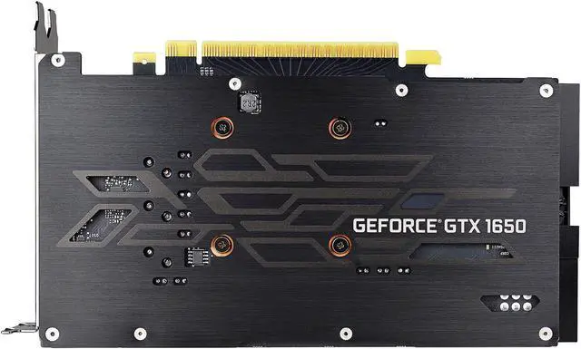 Alt view image 7 of 9 - EVGA GeForce GTX 1650 SC ULTRA GAMING GDDR6, 04G-P4-1257-KR, 4GB GDDR6, Dual Fan, Metal Backplate