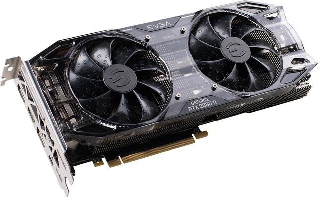 Refurbished: EVGA GeForce RTX 2080 Ti BLACK EDITION GAMING, 11G-P4