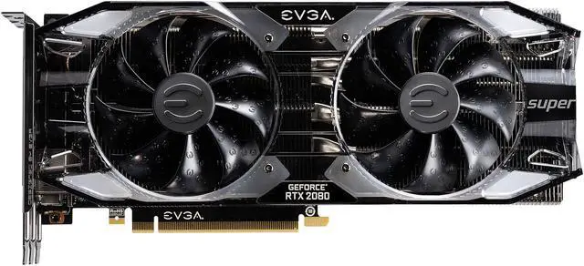 Alt view image 2 of 5 - EVGA GeForce RTX 2080 SUPER XC ULTRA GAMING, 08G-P4-3183-RX, 8GB GDDR6, RGB LED, Metal Backplate