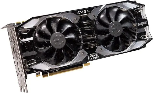 Alt view image 3 of 5 - EVGA GeForce RTX 2080 SUPER XC ULTRA GAMING, 08G-P4-3183-RX, 8GB GDDR6, RGB LED, Metal Backplate
