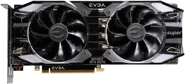 Alt view image 2 of 6 - EVGA GeForce RTX 2070 SUPER XC ULTRA GAMING, 08G-P4-3173-RX, 8GB GDDR6, Dual HDB Fans, RGB LED, Metal Backplate