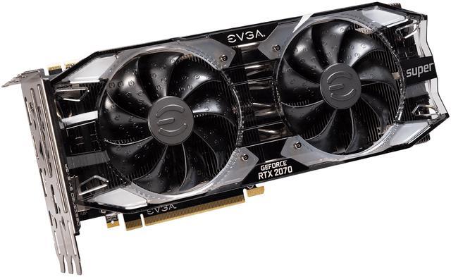 Alt view image 3 of 6 - EVGA GeForce RTX 2070 SUPER XC ULTRA GAMING, 08G-P4-3173-RX, 8GB GDDR6, Dual HDB Fans, RGB LED, Metal Backplate