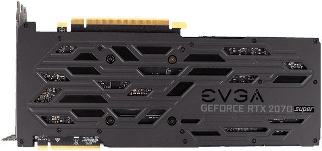 Alt view image 6 of 6 - EVGA GeForce RTX 2070 SUPER XC ULTRA GAMING, 08G-P4-3173-RX, 8GB GDDR6, Dual HDB Fans, RGB LED, Metal Backplate