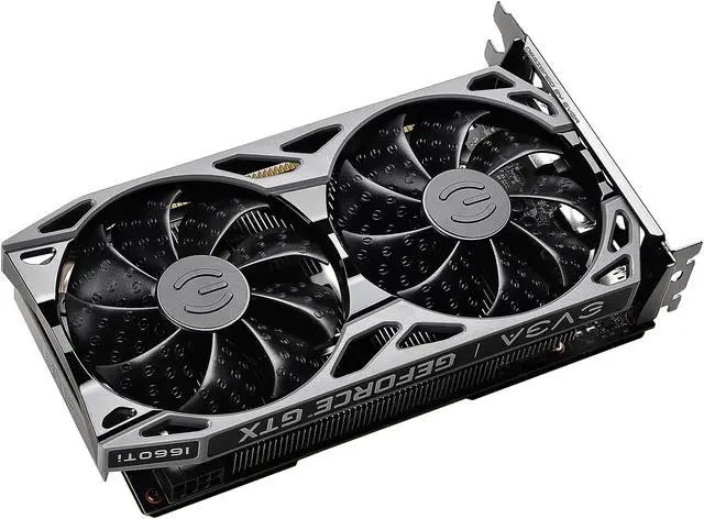 Alt view image 3 of 6 - EVGA GeForce GTX 1660 Ti SC ULTRA GAMING, 06G-P4-1667-RX, 6GB GDDR6, Dual Fan, Metal Backplate