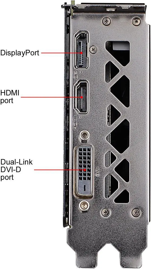 Alt view image 5 of 6 - EVGA GeForce GTX 1660 Ti SC ULTRA GAMING, 06G-P4-1667-RX, 6GB GDDR6, Dual Fan, Metal Backplate