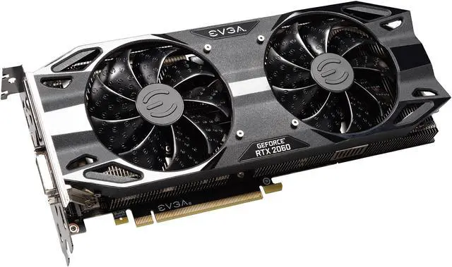 Alt view image 5 of 6 - EVGA GeForce RTX 2060 6GB GDDR6 PCI Express 3.0 ATX Graphics Card 06G-P4-2166-RX