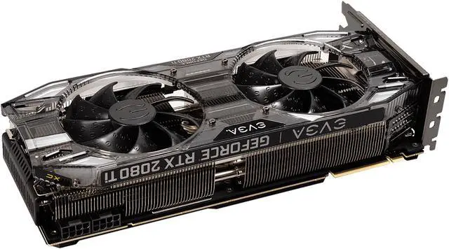 Alt view image 5 of 6 - EVGA GeForce RTX 2080 Ti XC ULTRA GAMING Video Card, 11G-P4-2383-RX, 11GB GDDR6, Dual HDB Fans & RGB LED