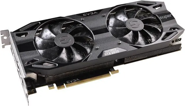 Alt view image 2 of 5 - EVGA GeForce RTX 2070 SUPER BLACK GAMING Video Card, 08G-P4-3071-RX, 8GB GDDR6