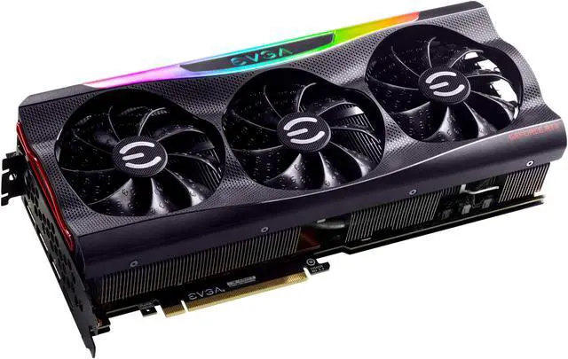 Alt view image 3 of 7 - EVGA GeForce RTX 3080 FTW3 ULTRA GAMING Video Card, 10G-P5-3897-KR, 10GB GDDR6X, iCX3 Technology, ARGB LED, Metal Backplate