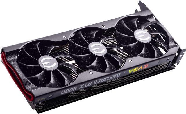 Alt view image 6 of 8 - EVGA GeForce RTX 3080 XC3 ULTRA GAMING Video Card, 10G-P5-3885-KR, 10GB GDDR6X, iCX3 Cooling, ARGB LED, Metal Backplate