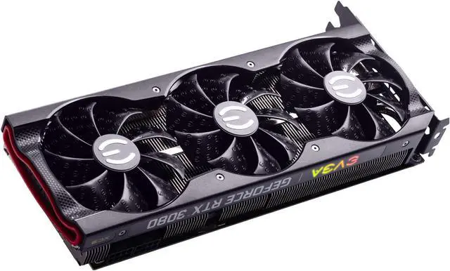 Alt view image 6 of 6 - EVGA GeForce RTX 3080 XC3 BLACK GAMING Video Card, 10G-P5-3881-KR, 10GB GDDR6X, iCX3 Cooling, ARGB LED