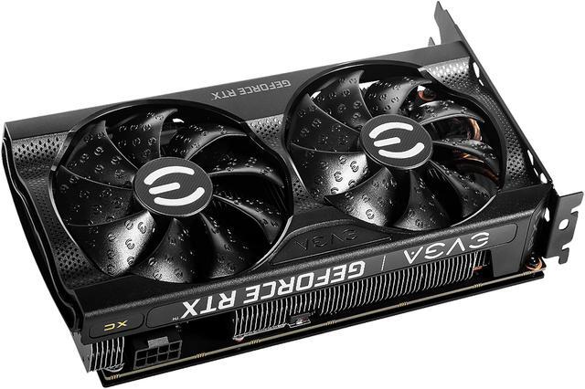 Alt view image 4 of 9 - EVGA GeForce RTX 3060 XC GAMING, 12G-P5-3657-KR, 12GB GDDR6, Dual-Fan, Metal Backplate