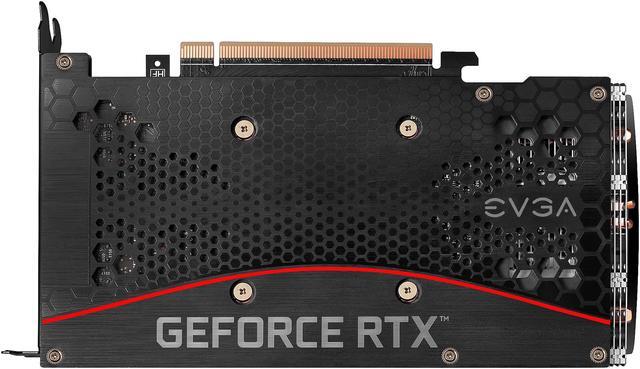Alt view image 5 of 9 - EVGA GeForce RTX 3060 XC GAMING, 12G-P5-3657-KR, 12GB GDDR6, Dual-Fan, Metal Backplate