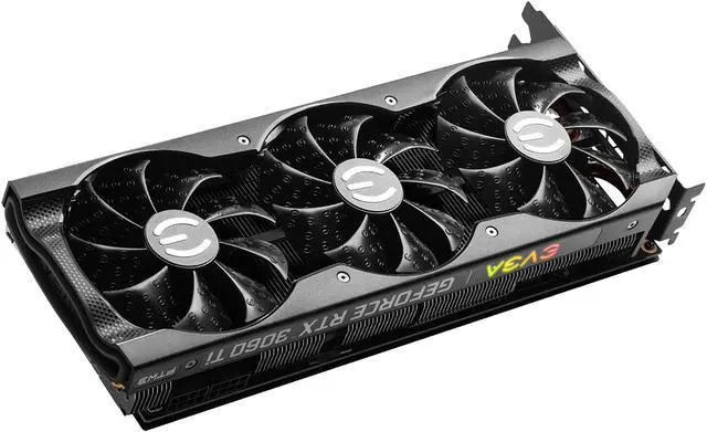 Alt view image 7 of 8 - EVGA GeForce RTX 3060 Ti FTW ULTRA GAMING Video Card, 08G-P5-3667-KL, 8GB GDDR6, iCX3 Cooling, ARGB LED, LHR