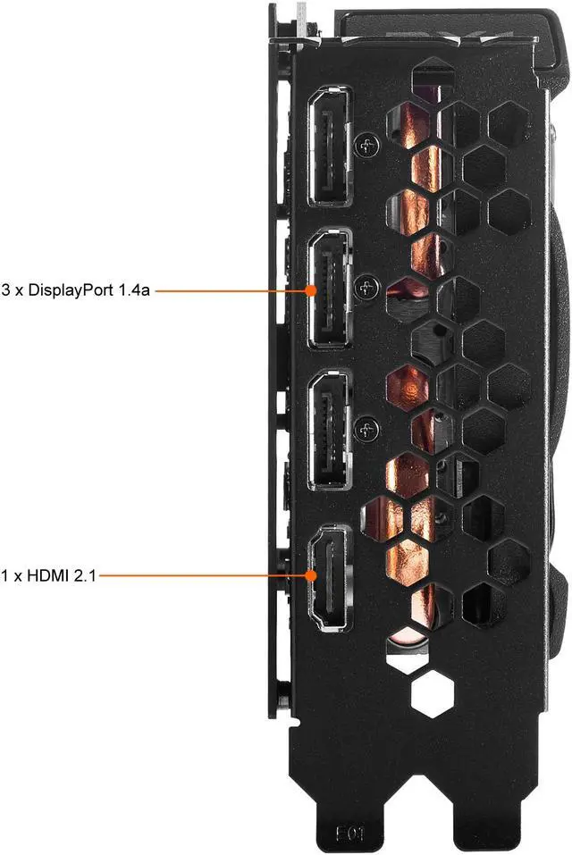 Alt view image 5 of 8 - EVGA GeForce RTX 3060 Ti FTW ULTRA GAMING Video Card, 08G-P5-3667-KL, 8GB GDDR6, iCX3 Cooling, ARGB LED, LHR