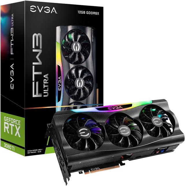 Alt view image 11 of 11 - EVGA GeForce RTX 3080 Ti FTW3 ULTRA GAMING Video Card, 12G-P5-3967-KR, 12GB GDDR6X, iCX3 Technology, ARGB LED, Metal Backplate
