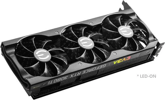 Alt view image 5 of 10 - EVGA GeForce RTX 3080 Ti XC3 ULTRA GAMING Video Card, 12G-P5-3955-KR, 12GB GDDR6X, iCX3 Cooling, ARGB LED, Metal Backplate