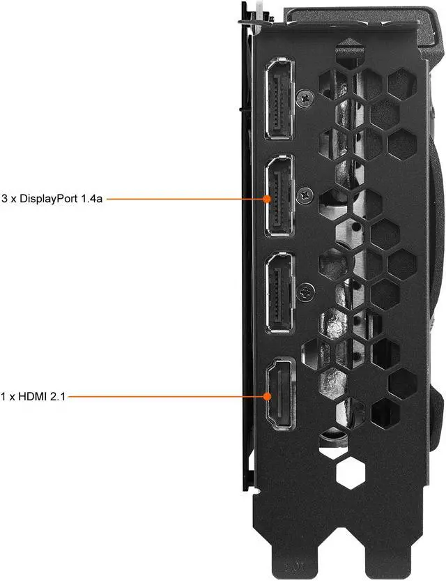 Alt view image 8 of 10 - EVGA GeForce RTX 3080 Ti XC3 ULTRA GAMING Video Card, 12G-P5-3955-KR, 12GB GDDR6X, iCX3 Cooling, ARGB LED, Metal Backplate
