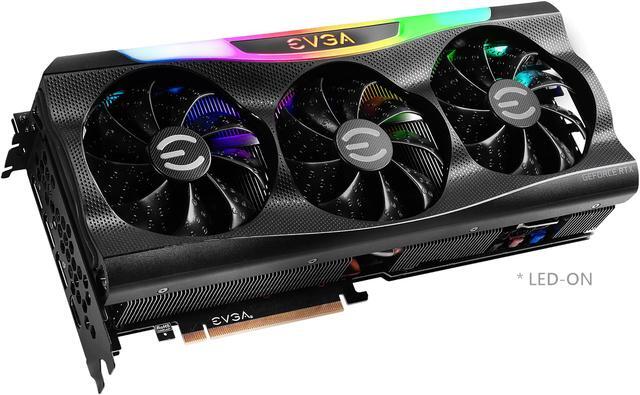 Alt view image 5 of 11 - EVGA GeForce RTX 3070 Ti FTW3 ULTRA GAMING Video Card, 08G-P5-3797-KL, 8GB GDDR6X, iCX3 Technology, ARGB LED, Metal Backplate