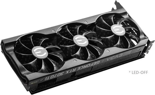 Alt view image 6 of 8 - EVGA GeForce RTX 3070 Ti XC3 ULTRA GAMING Video Card, 08G-P5-3785-KL, 8GB GDDR6X, iCX3 Cooling, ARGB LED, Metal Backplate