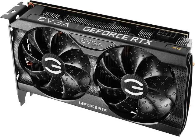 Alt view image 6 of 9 - EVGA GeForce RTX 3050 XC GAMING Video Card, 08G-P5-3553-KR, 8GB GDDR6, Dual-Fan, Metal Backplate