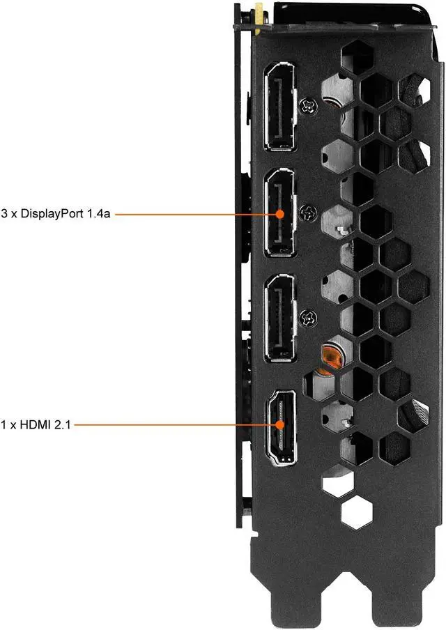 Alt view image 5 of 9 - EVGA GeForce RTX 3050 XC GAMING Video Card, 08G-P5-3553-KR, 8GB GDDR6, Dual-Fan, Metal Backplate