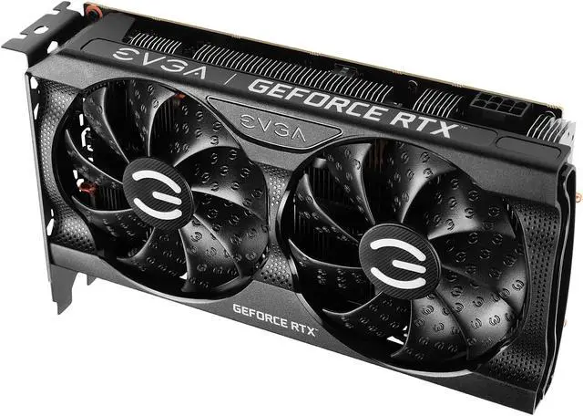 Alt view image 6 of 6 - EVGA GeForce RTX 3050 XC BLACK GAMING Video Card, 08G-P5-3551-KR, 8GB GDDR6, Dual-Fan